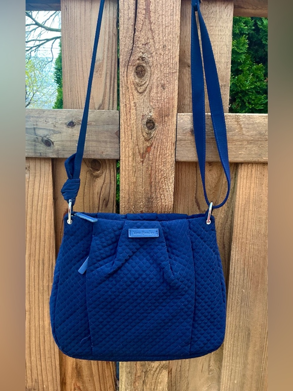 Vera Bradley Deep Navy Quilted Crossbody Bag💙